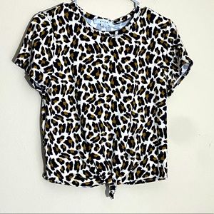 New with tags! Gaze animal print shirt
